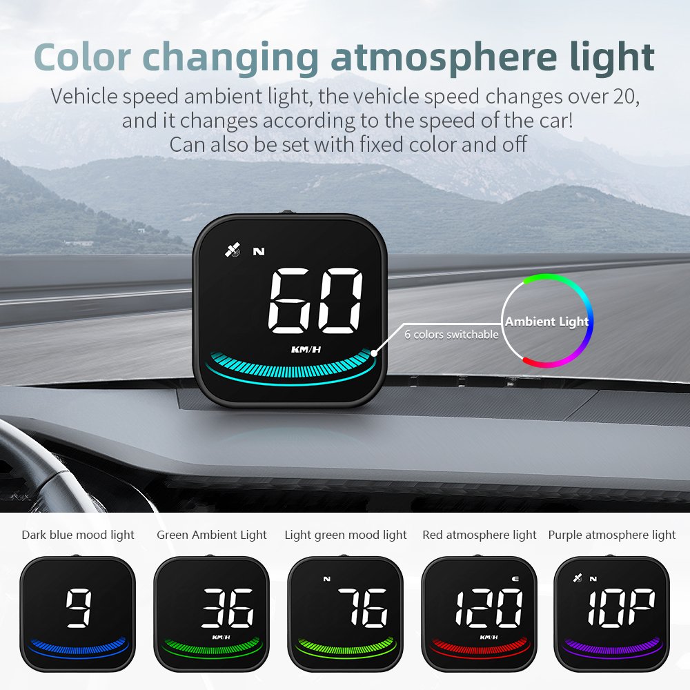 2024 New Diagnostic Tools Hud Gps Display Speedometer G4 With Overspeed Alarm