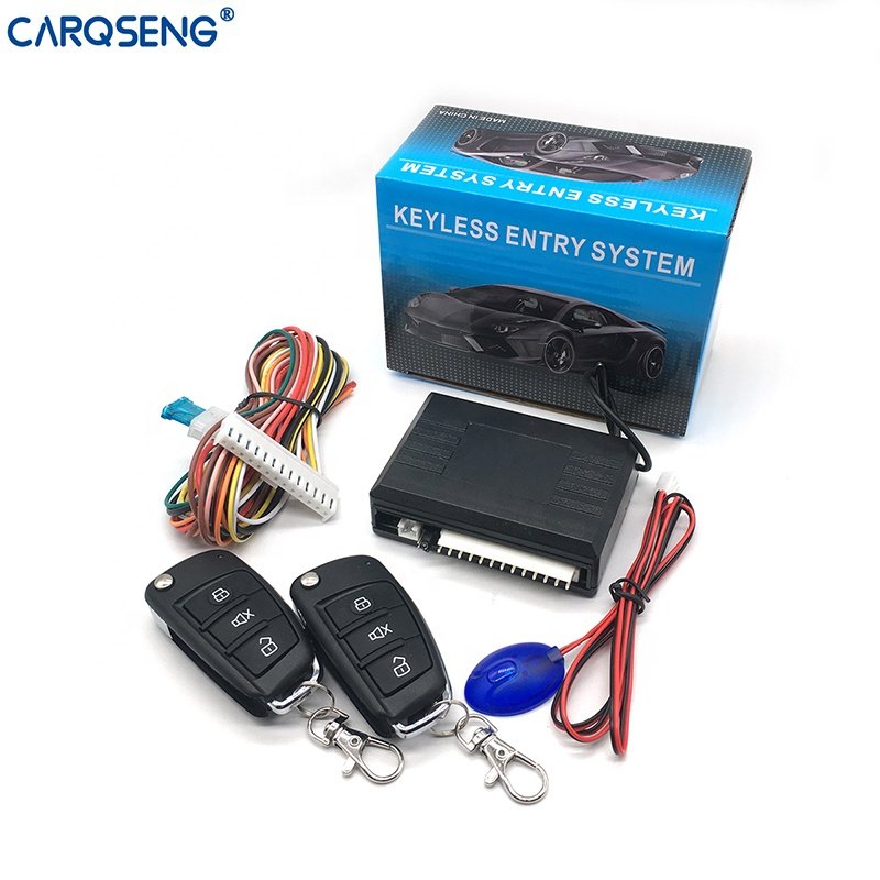 One Way Car Security Alarm Remote Control Universal Bt Smart Car Alarm System