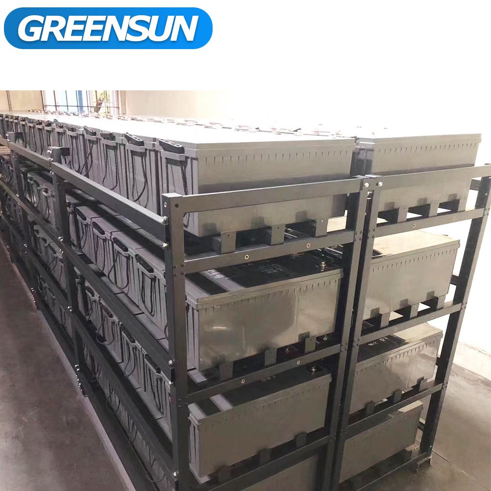 Free Shipping Solar Gel Battery 12v 200ah 300ah 400ah 500ah 24v 48v GEL Deep Cycle Lead Acid Solar Energy Battery