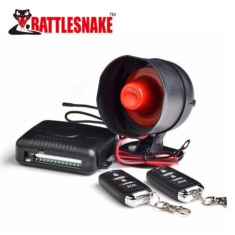 Universal Car Alarm System Keyless Entry System Motor Car Alarm System One Way Remote Control Car Alarm