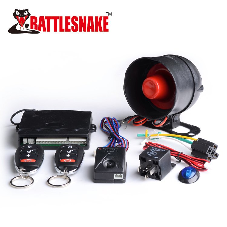 Universal One Way Car Alarm System DC 12V Car Alarm Security System Fashion 433mhz Alarm Car