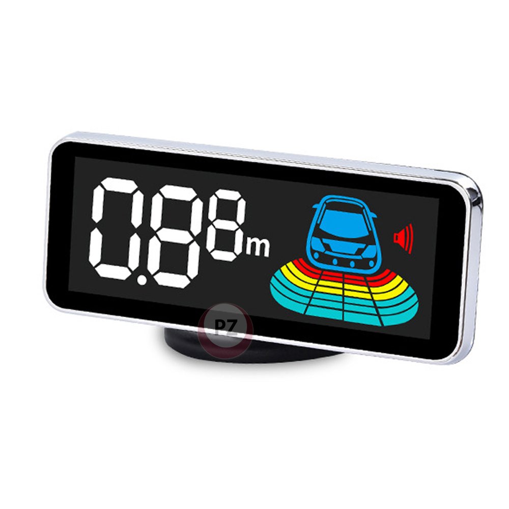 Auto Reverse Backup Radar Detector Reverse Car Camera Car Parking Sensor with 4 Sensors LED Alarm Car Reversing Aid