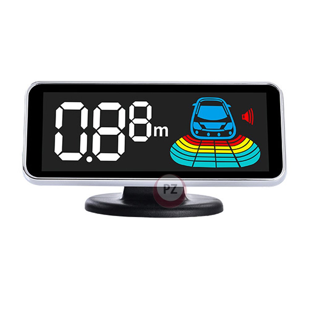 Auto Reverse Backup Radar Detector Reverse Car Camera Car Parking Sensor with 4 Sensors LED Alarm Car Reversing Aid