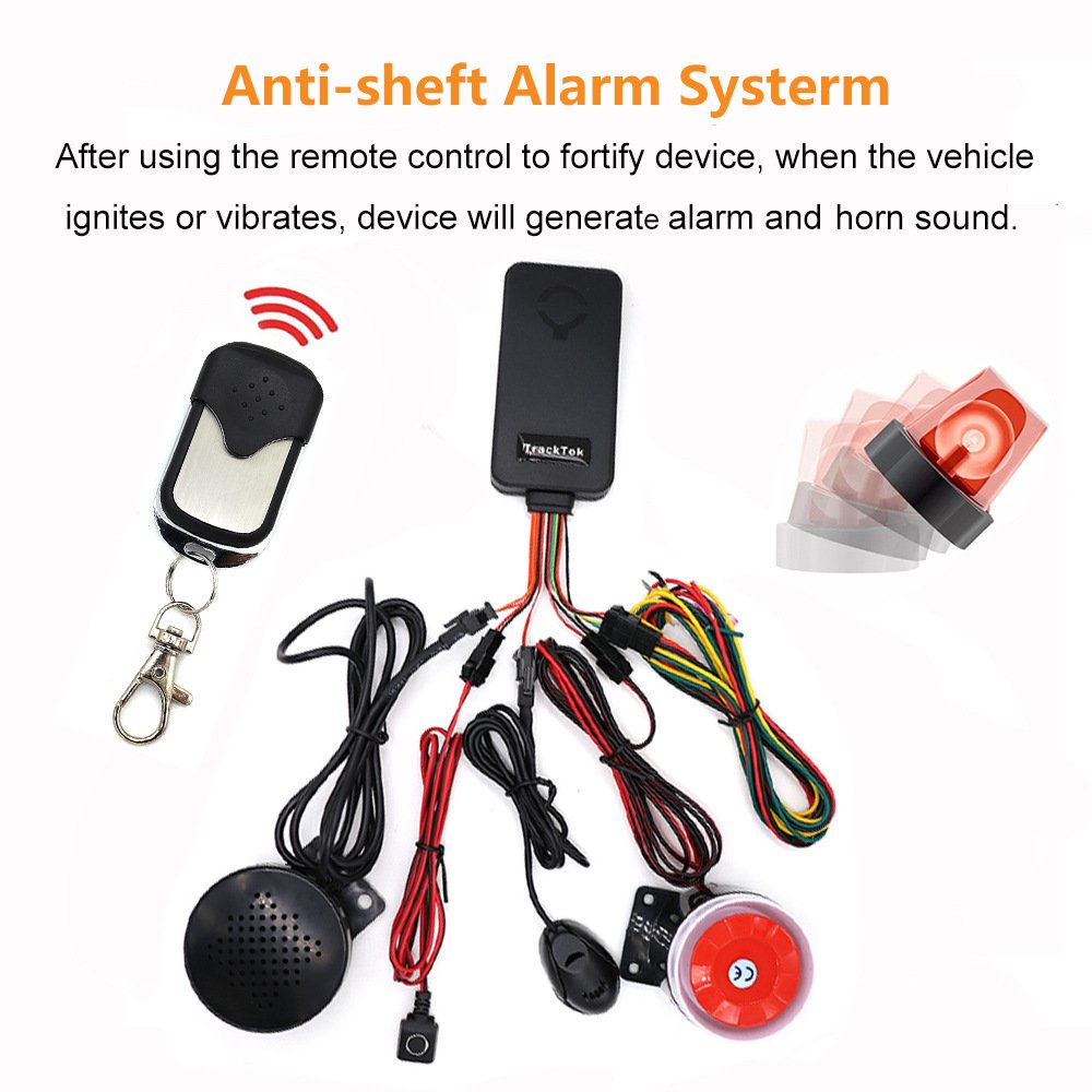 YOSOVLAMP New GPS Tracking African Satellite Car Locator Speaker Anti-theft Alarm Walkie Talkie Remote Control Fuel Cut-off