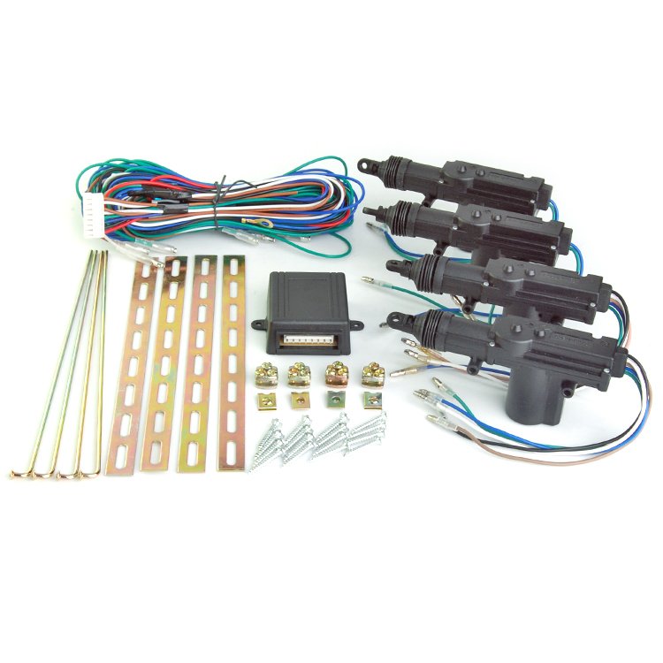 Car Central Locking System 2 Wire 5 Wire Power Car Door Lock Actuator 360 Degree DC 12V Central Locking System