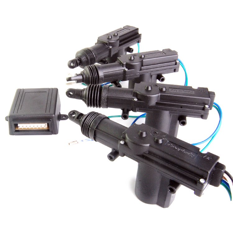 Car Central Locking System 2 Wire 5 Wire Power Car Door Lock Actuator 360 Degree DC 12V Central Locking System