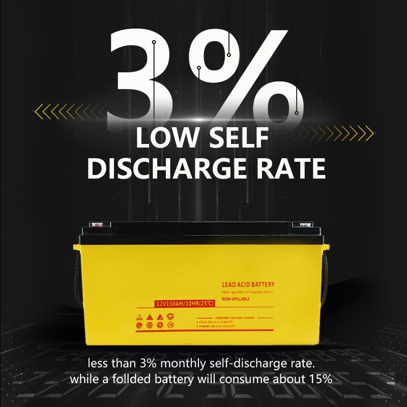 12 Volt 38ah Sollar Panels Powered Batteries Recycling Gel Lead Acid Batteries 12v 150ah Storage Battery for Ups Security System
