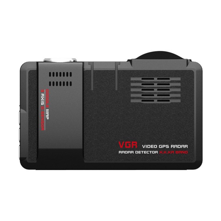 Car Radar Detector With TFT Screen Signature Antiradar System Video Recorder & Rearview Mirror Camera English Menu & Speed Alarm