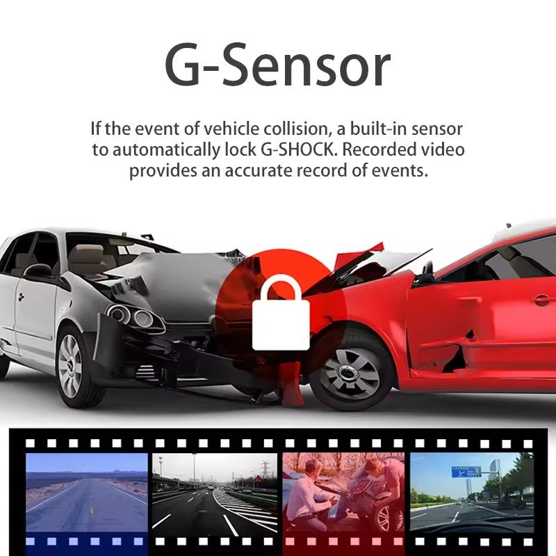 Car Radar Detector With TFT Screen Signature Antiradar System Video Recorder & Rearview Mirror Camera English Menu & Speed Alarm