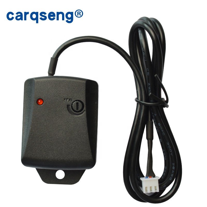 CARQSENG Car Alarms System with Remote Starter Anti Hijack Switch Push Button Start Stop Ignition Car Immobilizer Alarma