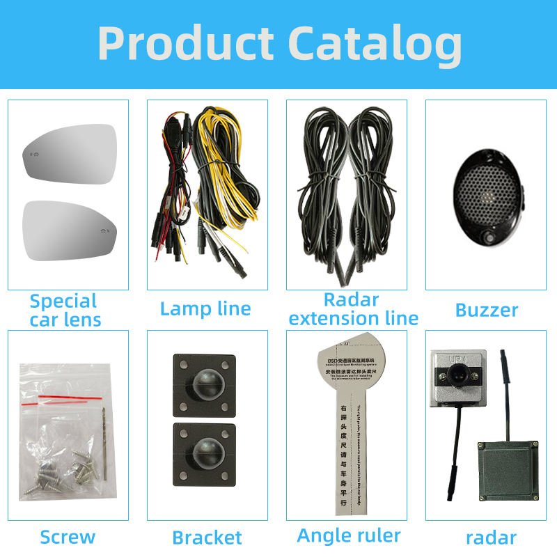 Buick Blind Spot Auxiliary Bsd 24ghz Blind Spot Monitoring System Lane Change Safety Warning Sensor