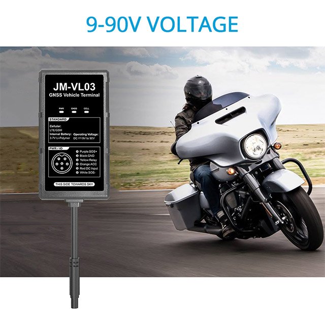Jimi VL03 Waterproof Engine Start Stop Location Device Gps 4G Motorcycle Vehicle Real Time Locator Gps Fleet Management Tracking