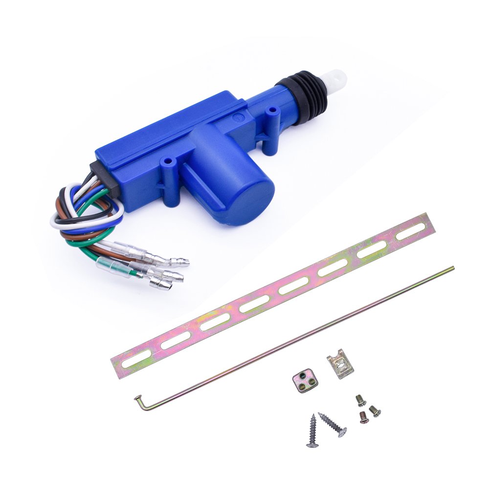 Factory Hotsale South America DC 12V Universal Car Remote Central Power Door Locking 4 Doors Car Central Lock System Blue Color