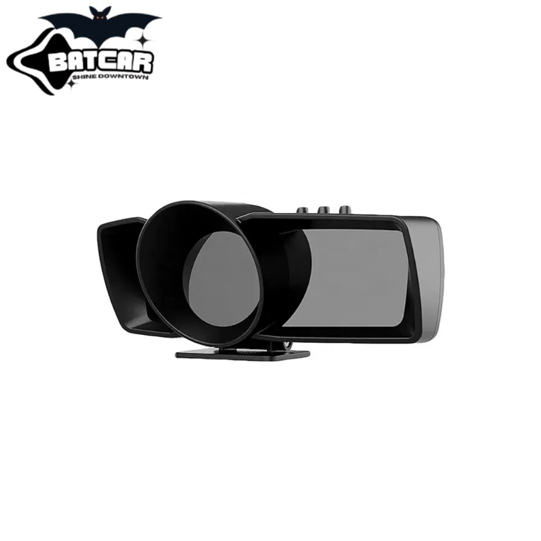 2024 Latest HUD Car Head-up Display LCD Smart Instrument Driving Time, Driving Speed and Other Monitoring