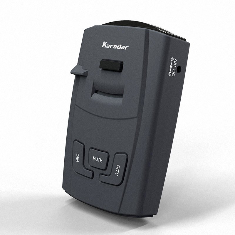 Karadar S-360 Anti Radar Detector Car Speed Signature Mode With English Alarm Warning LED for USA X.K.KA.Laser Band Radar