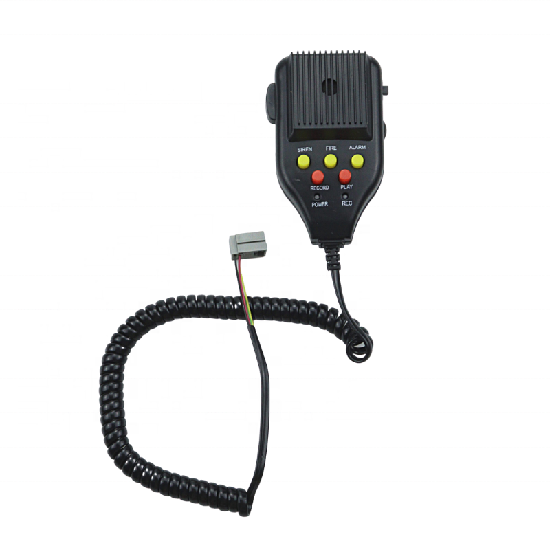 Car Security Controle Siren Car Electronic Warning for Alarm Firemen Ambulance Alarm Horn With Recording