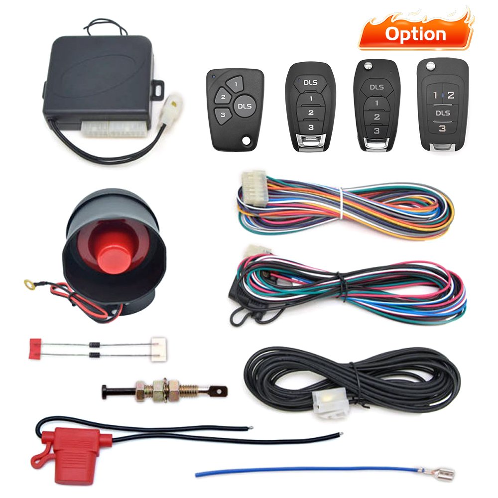 SZDALOS NEW One Way Car Alarm Anti-theft Auto Security System Car Accessories for Chevrolet Original Vehicle
