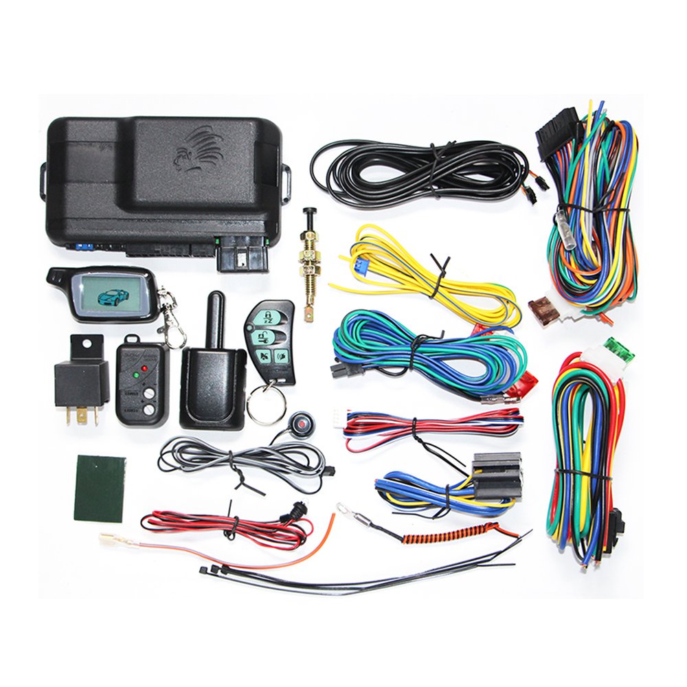New Tomahawk X5 Two Way Remote Engine Starter Steel Mate Car Alarm System