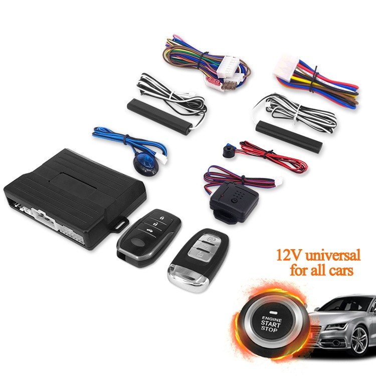 Car Remote Start PKE Passive Keyless Entry One Key Push Start Stop Button