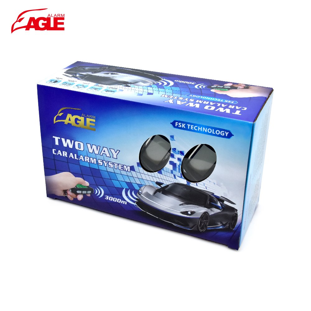 Auto Long Range Security Keyless Entry 2 Way Alarme Auto Car Remote Start Alarm Bt tracker System