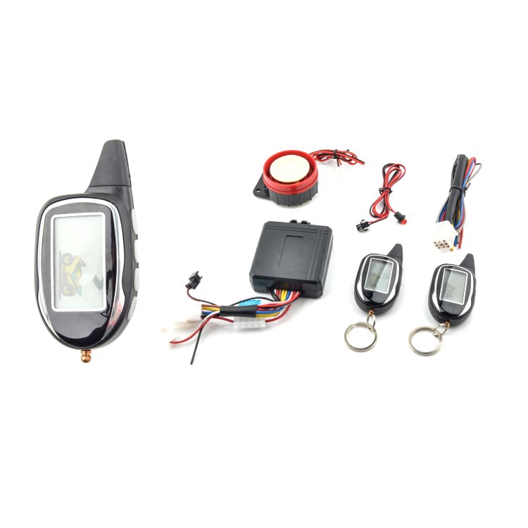 Motion Warning Shock Warning Remote Engine Start 2way Motorcycle Alarm
