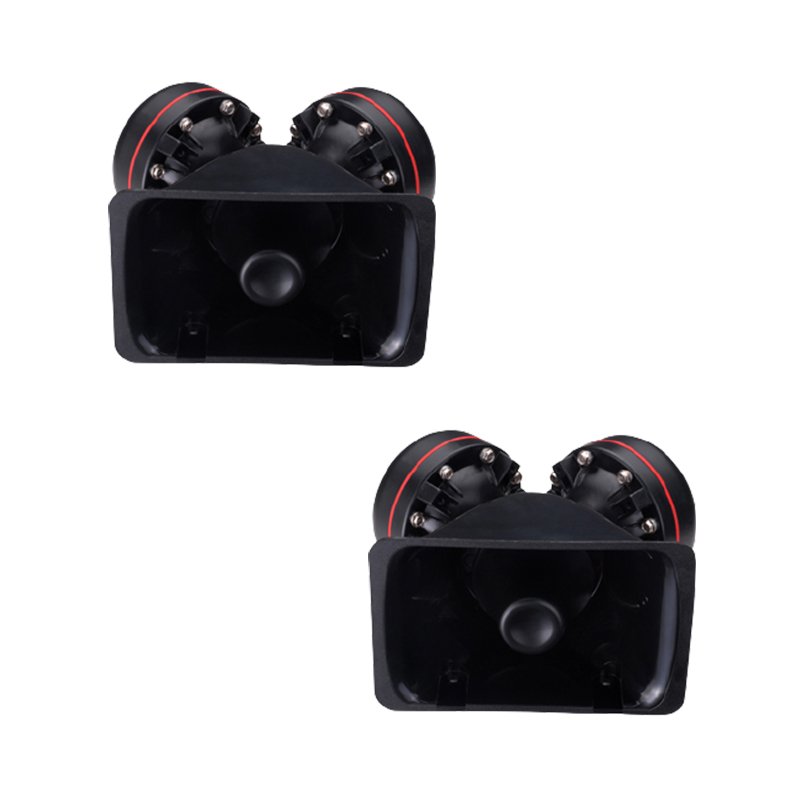 Customized Car Super Sound Waterproof Horn Siren Horn Alarm Terminal Industrial Fire Loudspeaker