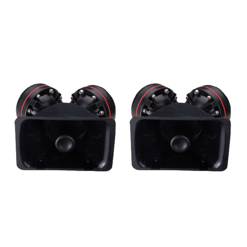 Customized Car Super Sound Waterproof Horn Siren Horn Alarm Terminal Industrial Fire Loudspeaker