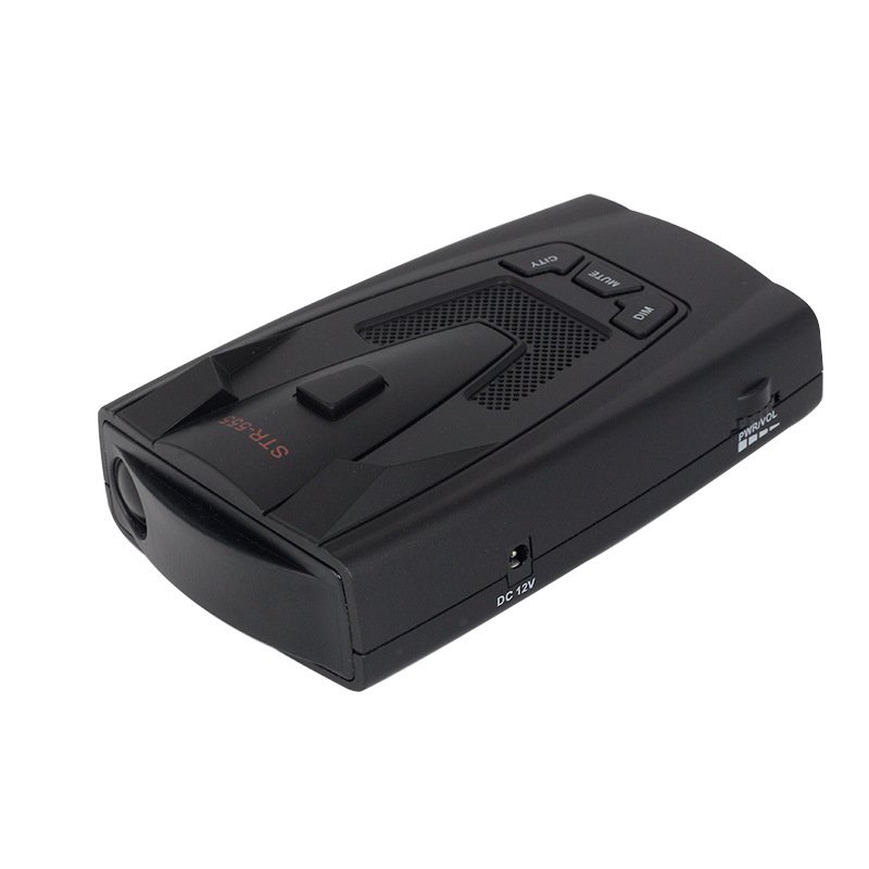 STR555 Russian/English Car Laser Radar Detector with LED Display and Alarm System