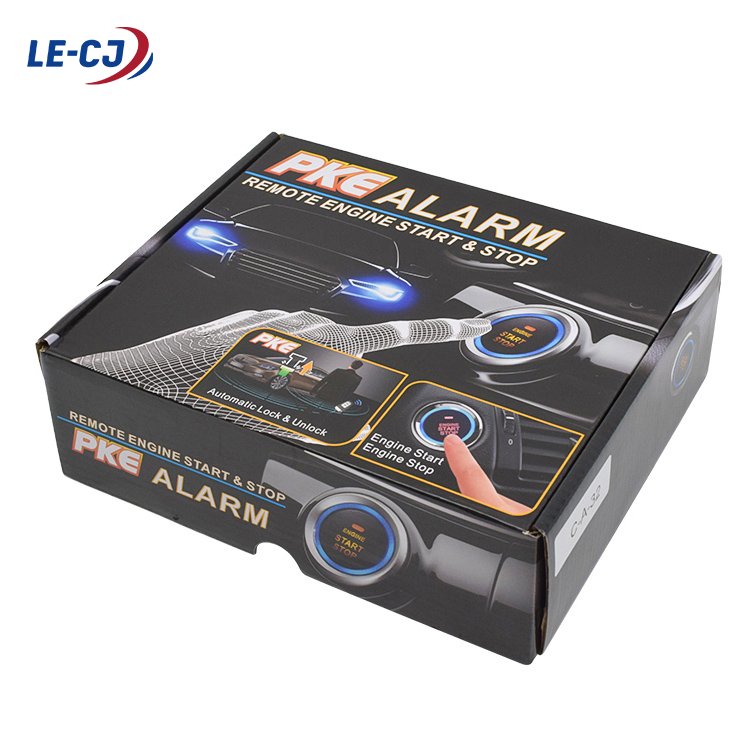 Universal 12V Car Alarm Siren Anti Theft System Remote Start Remote Control Keyless Entry PKE One Button Start Car Alarm System