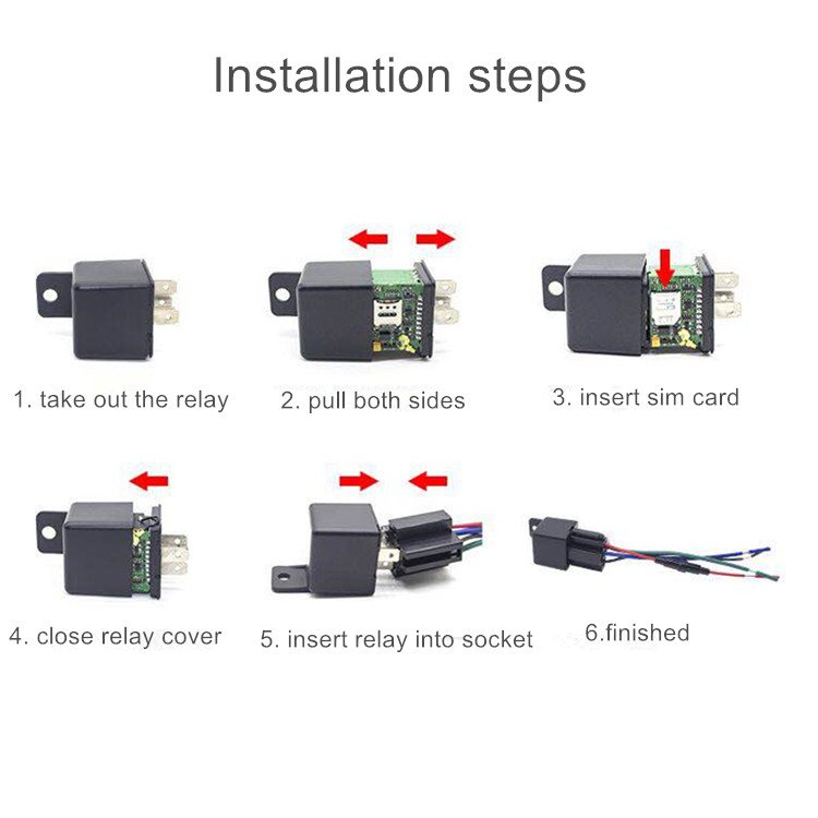 Mini GPS With Remote Shut Down Vehicle Engine Stop SOS Alarm Car Tracking Device PCB PCBA Board OEM ODM GPS Mini Tracker
