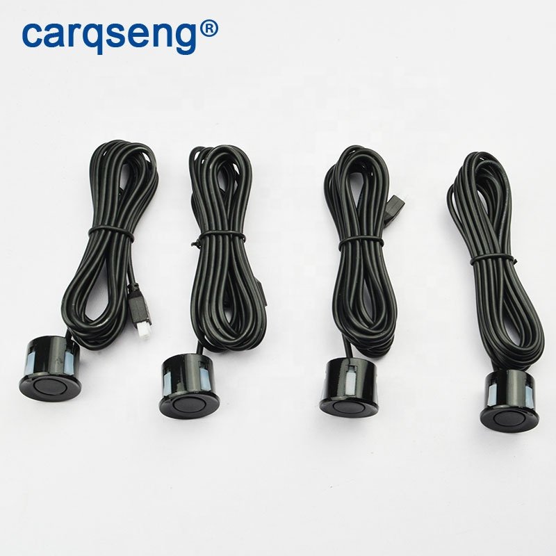 LED Parking Sensor System Car Reverse Backup Radar Buzzer Warning Alarm LED Display with 4 Parking Sensors