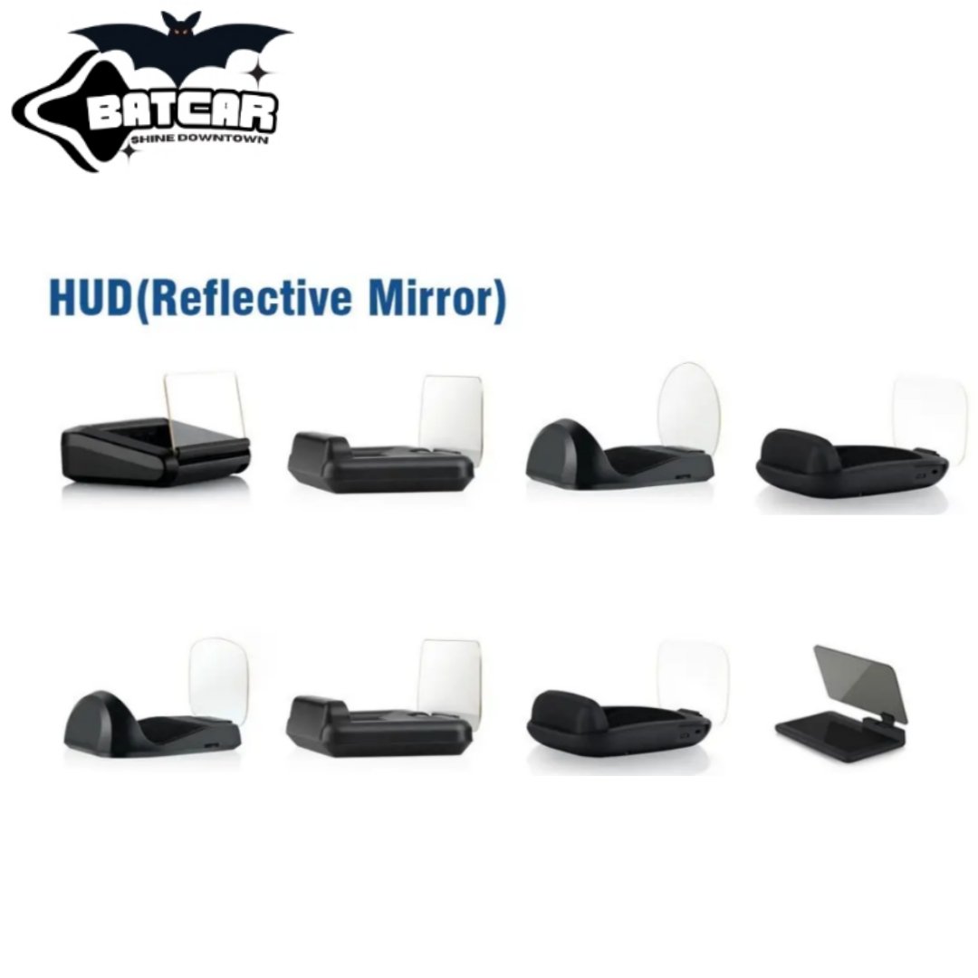 2024 Latest HUD Car Head-up Display LCD Smart Instrument Driving Time, Driving Speed and Other Monitoring G17