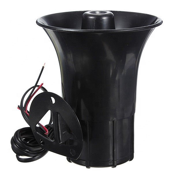 Waterproof 12v 100w 7 Tones Alarm Car Horn Siren Horn With Microphone