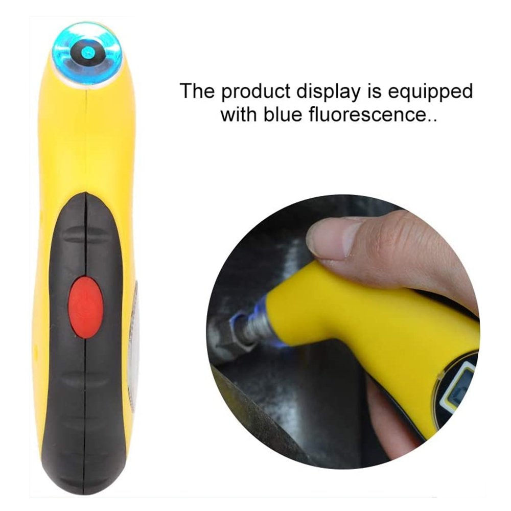Digital Tyre Air Pressure Gauge Meter LCD Electronic Car Tire Manometer Barometers Tester Tool for Car Motorcycle Security Alarm