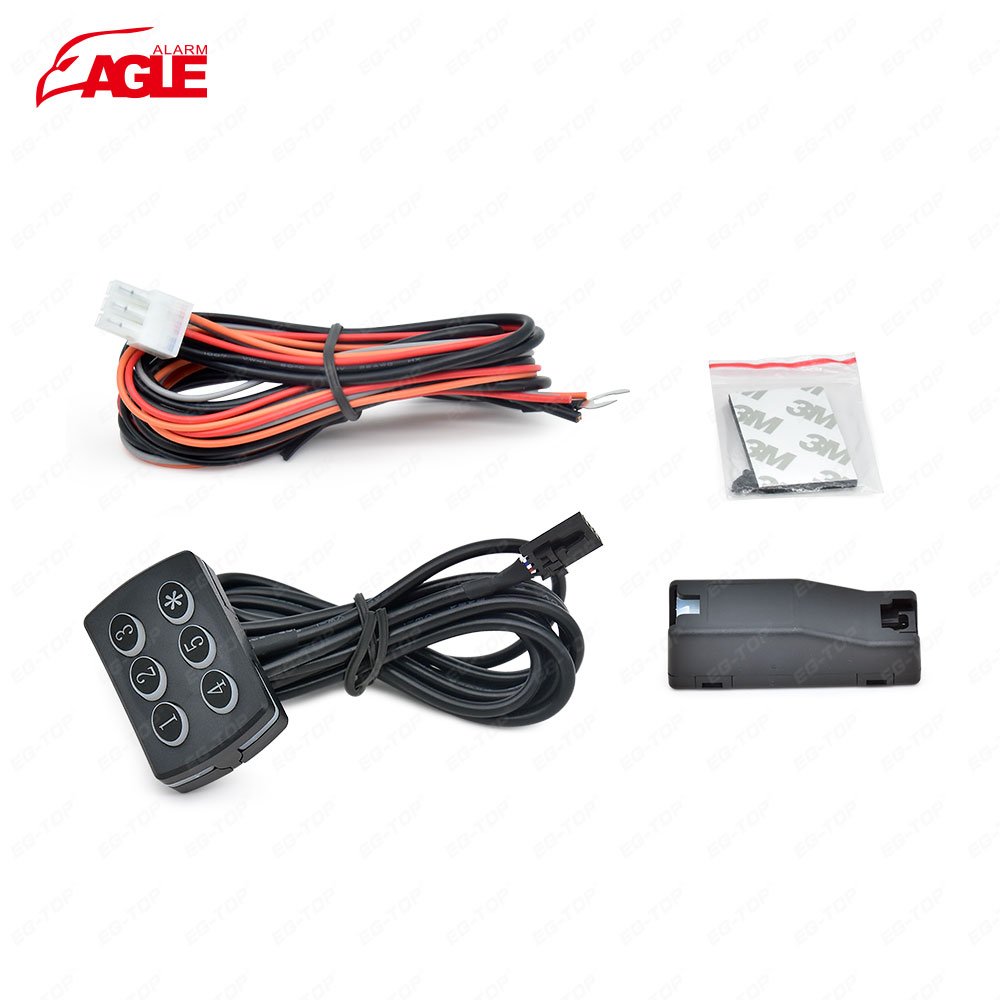 Wholesale Universal Car Alarm Anti Hijack Sistema De Alarma Para Auto With Password Keypad