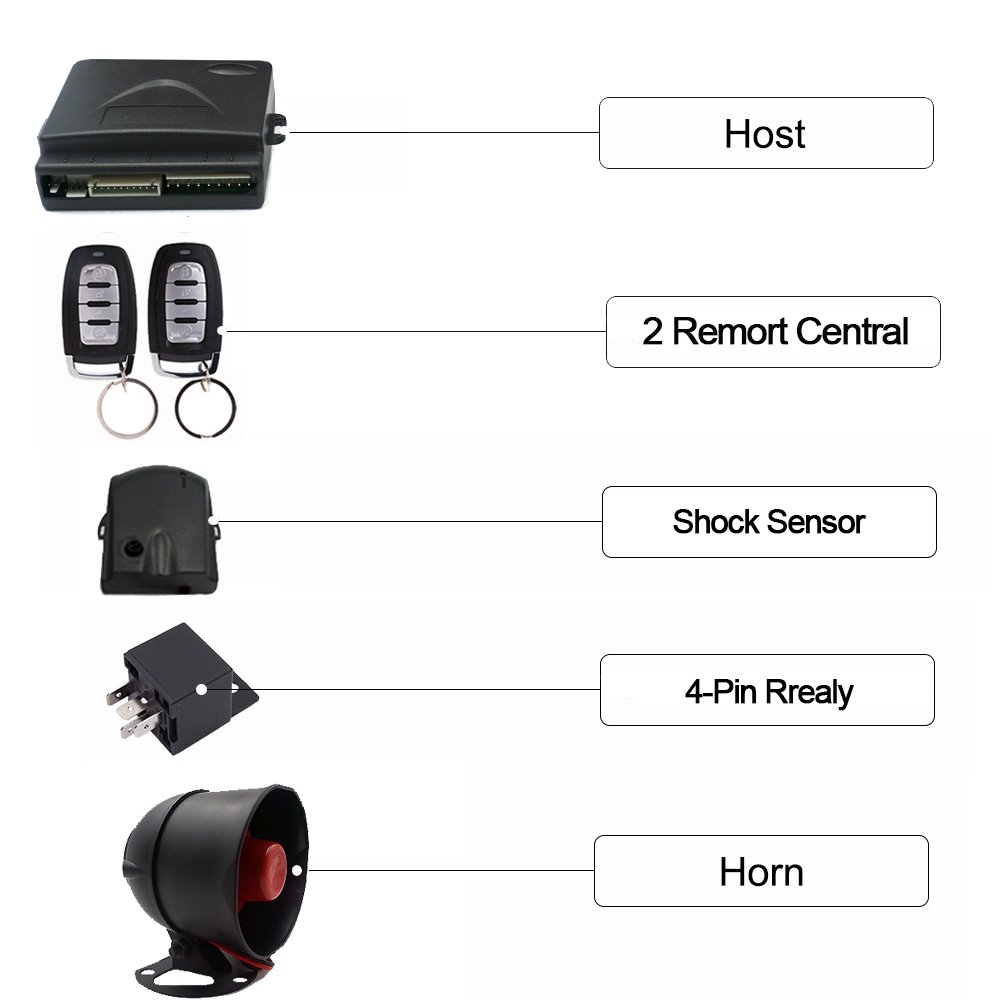 Easy to USE Mobile APP Car Security Alarm System Alarmupgrade Alarmes Auto Remote Alarmas Para Coche Module System