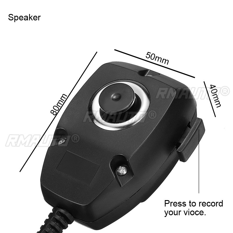 400W 12V 150DB 9-Sound Car Warning Alarm Electronic Siren Loud Car Warning Alarm Police Fire Siren Air Horn Car Horn Cessories