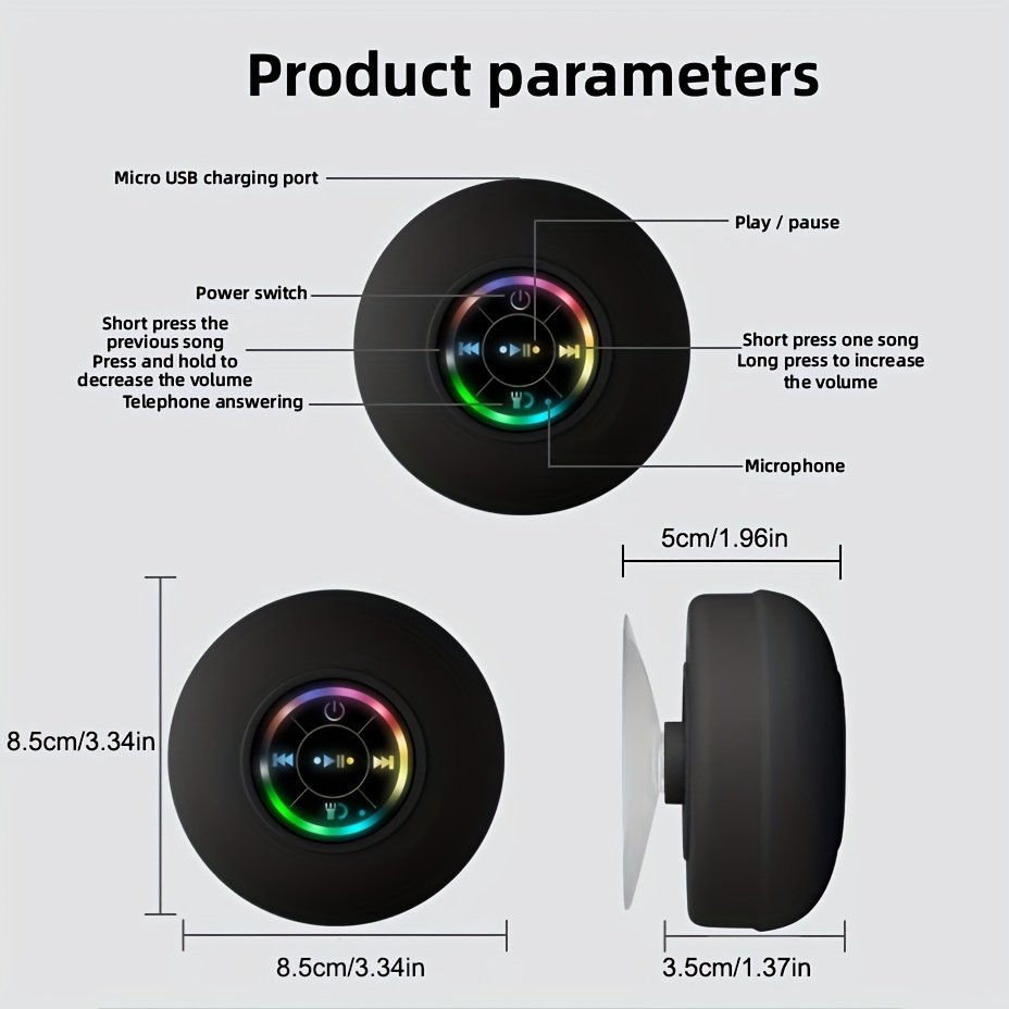 New Led Screen Outdoor Professional Wireless Boomboxes bluetooth Speaker Car Mini Portable Speakers bluetooth