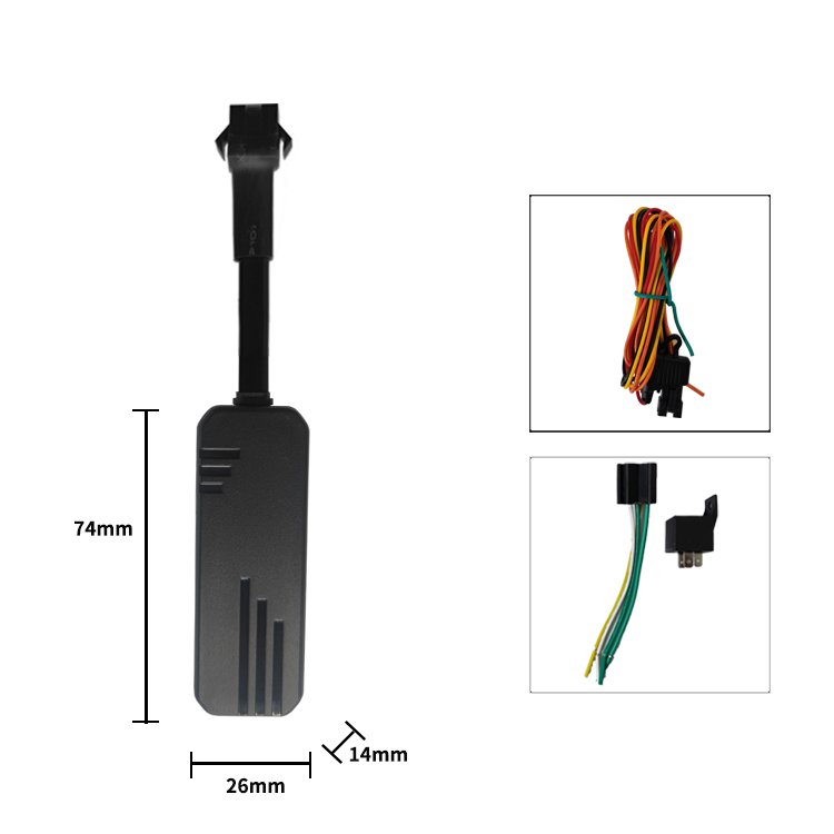 High Quality GT06 GPS Tracker Wired 4G Device for Motorcycle With Multiple Alarms