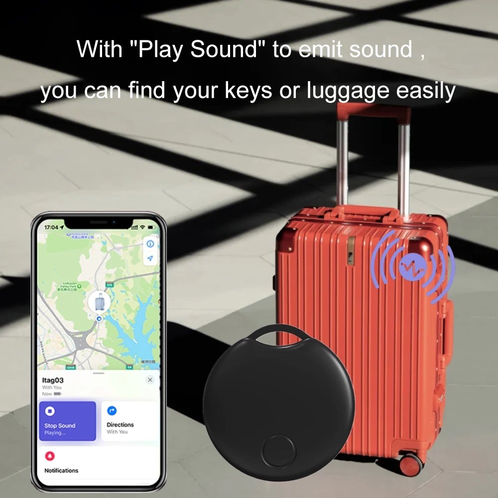 GPS Locator Tracker FCC Certification Itag Finder Find My Device Smart Air Tag Works With Apple Find My IOS System for Iphone16