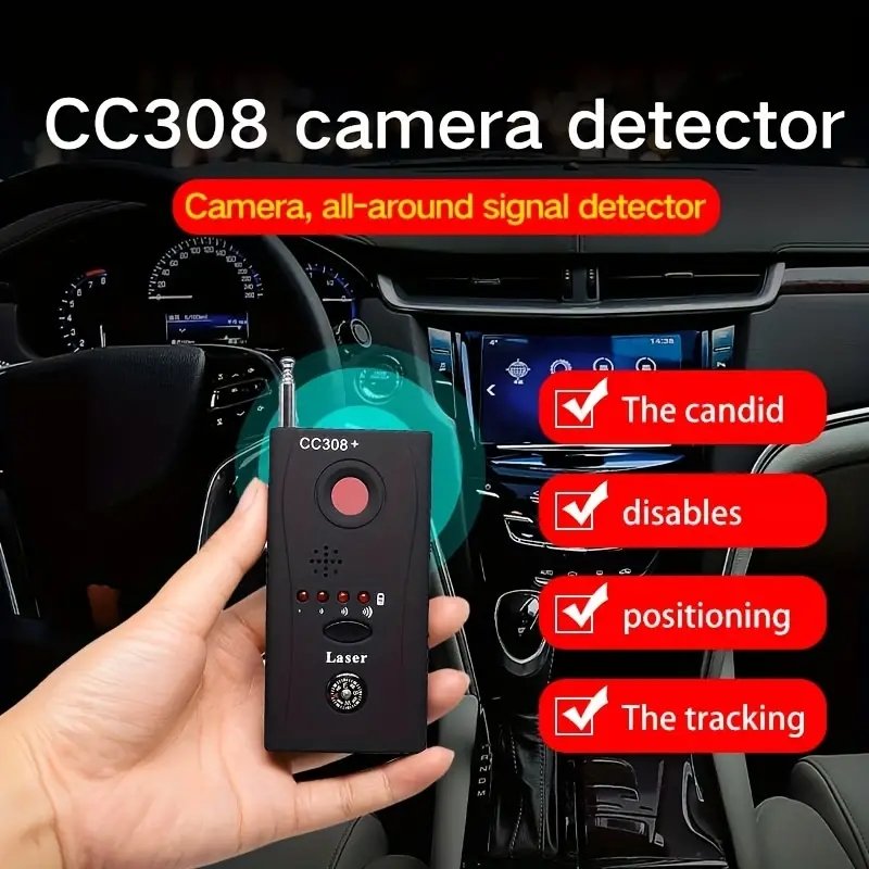 CC308+ Pen Camera Detects Car Wireless Signals Mini Camera spy Hidden Small spy Camera Hidden Detector