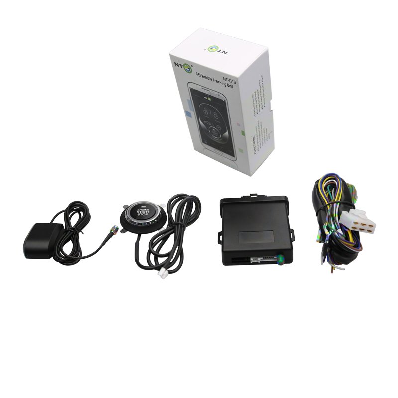 Push Button Start APP Engine Start Car Alarm System with GPS Tracker Car Alarm Device