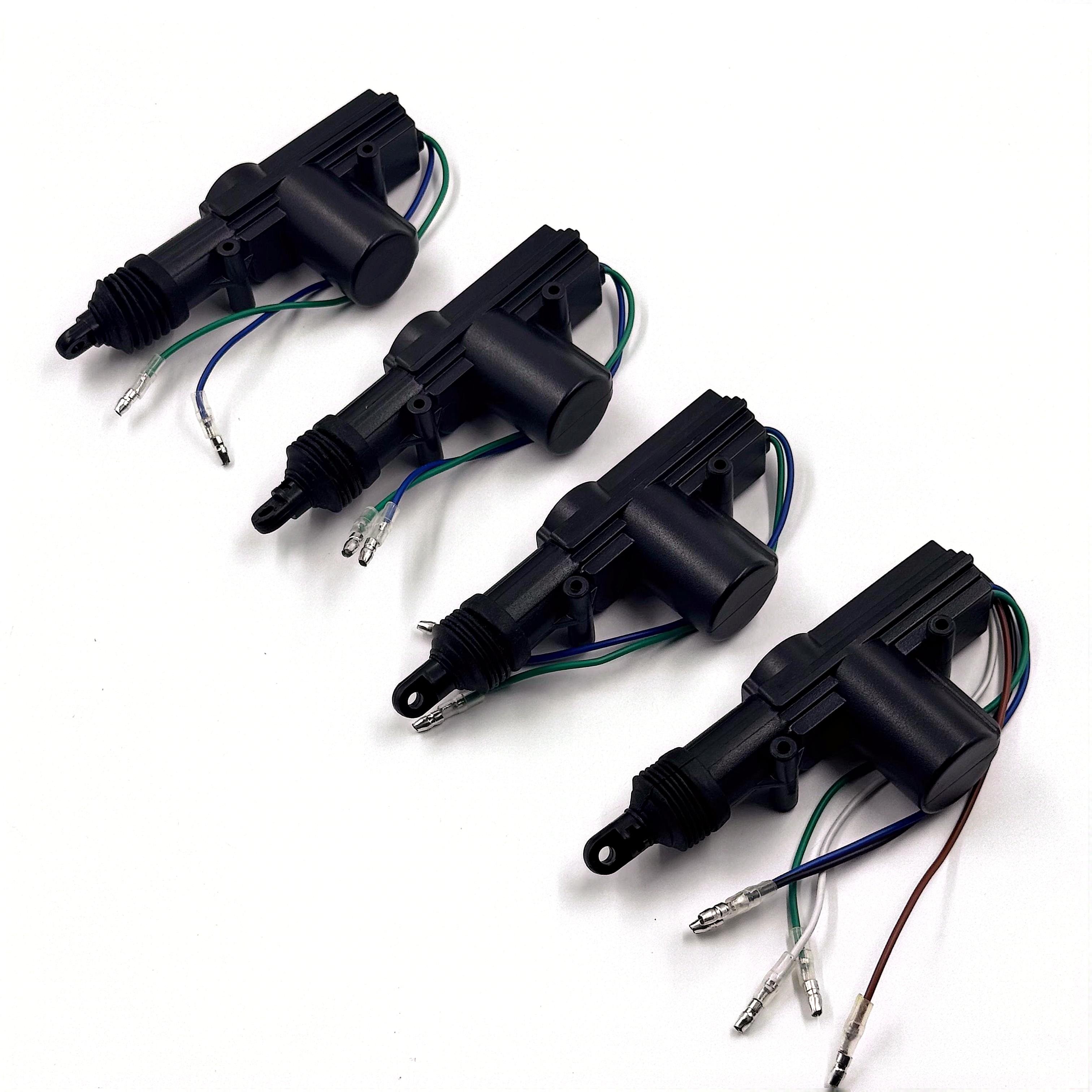 Keyless Entry System and Central Locking System with Remote Control 4 Actuators 1 Lock/unlock Car Door Lock Kit F2