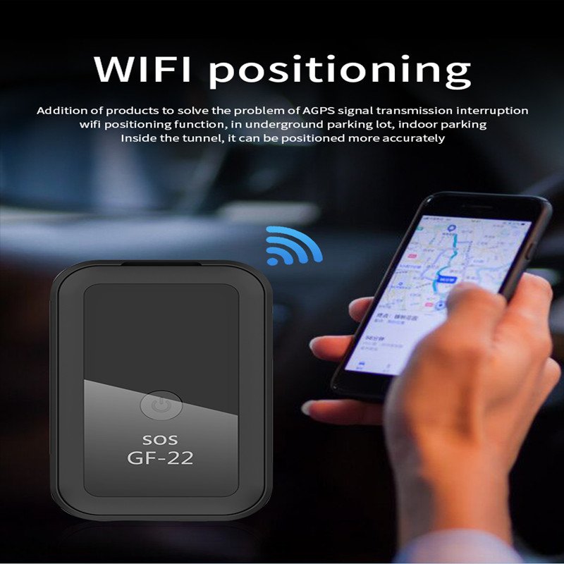 GF07 Upgraded GF22 GPS tracker for Elderly SOS Button Kids PETS Patients Loneworker Car