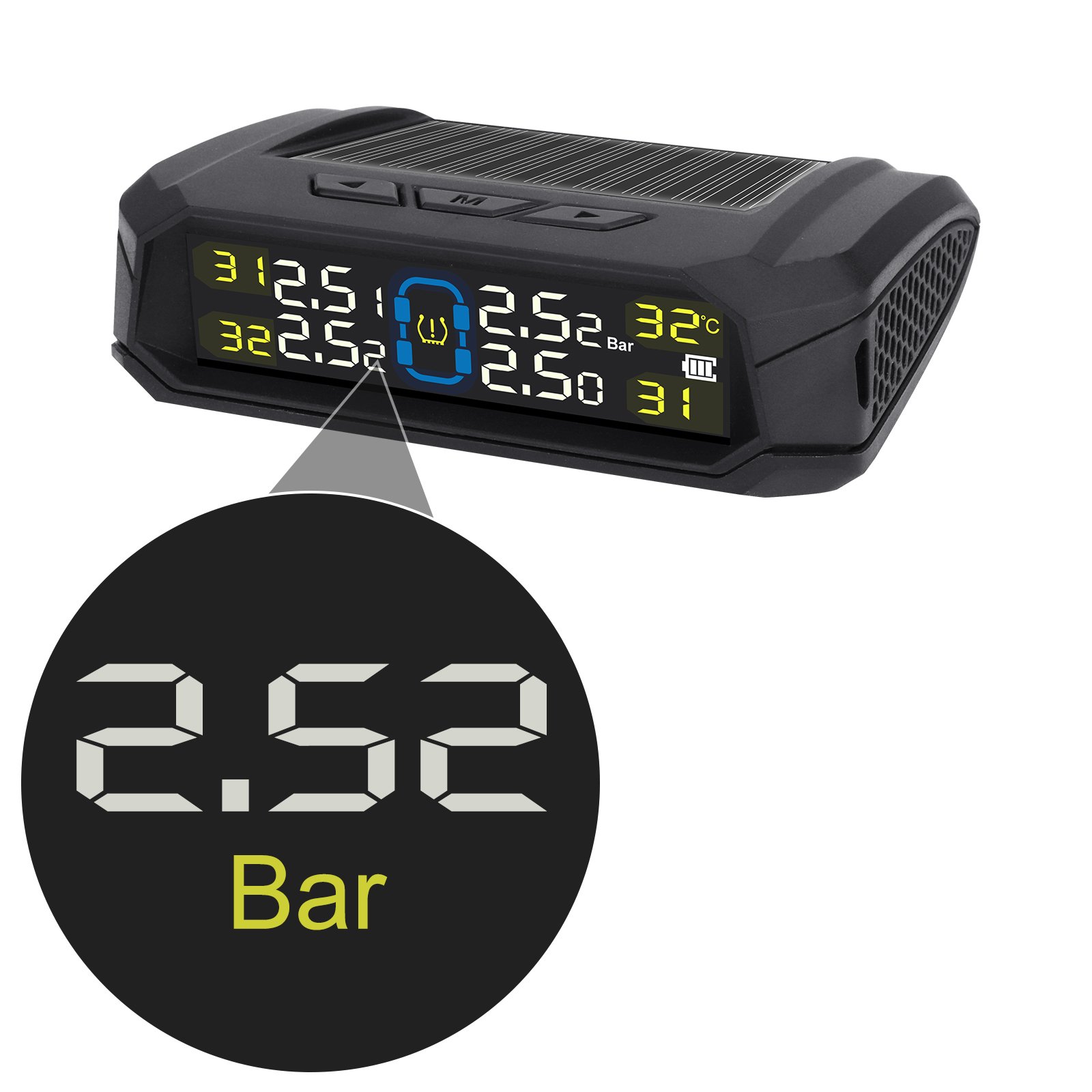 TPMS Tire Pressure Monitoring System for PORSCHE Car SUV High Low Pressure Alarm Tool