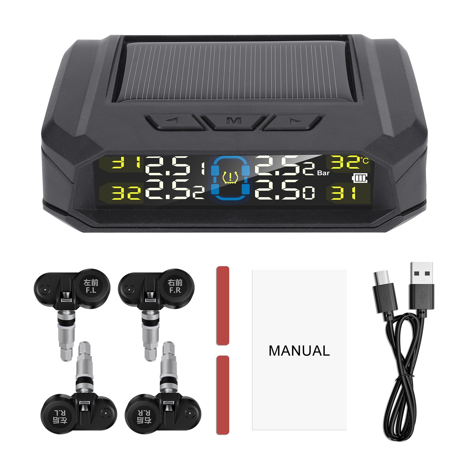 TPMS Tire Pressure Monitoring System for PORSCHE Car SUV High Low Pressure Alarm Tool