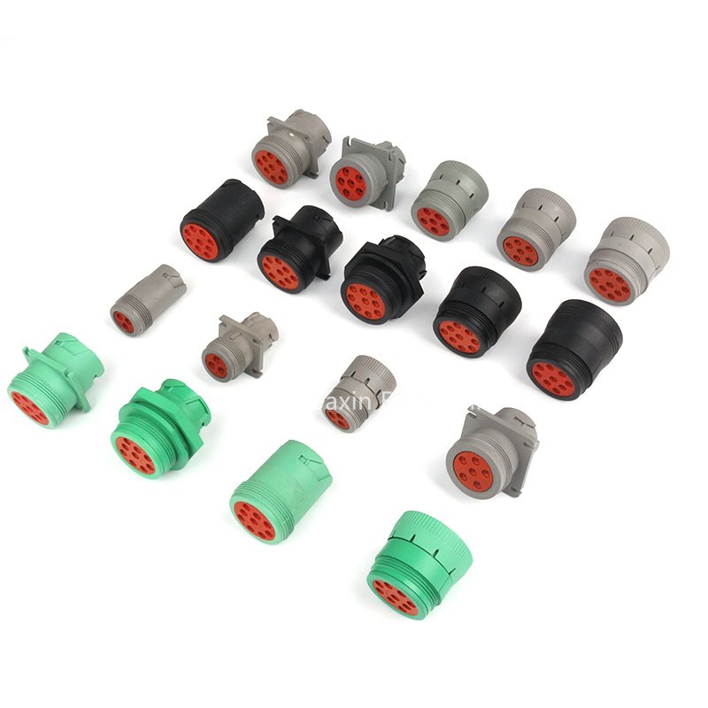 Waterproof round Circled Female HD Connectors 3/6/9 Pin Car Harness Wire Terminal Type for Automotive Application