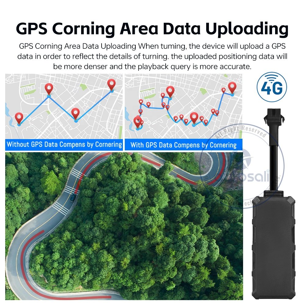 Autosali Ratreador Vehicle Tracking Unit with Immobilisation Tracker for Truck Fleet Motorcycle GPS Systems 4G GPS Tracker GT10