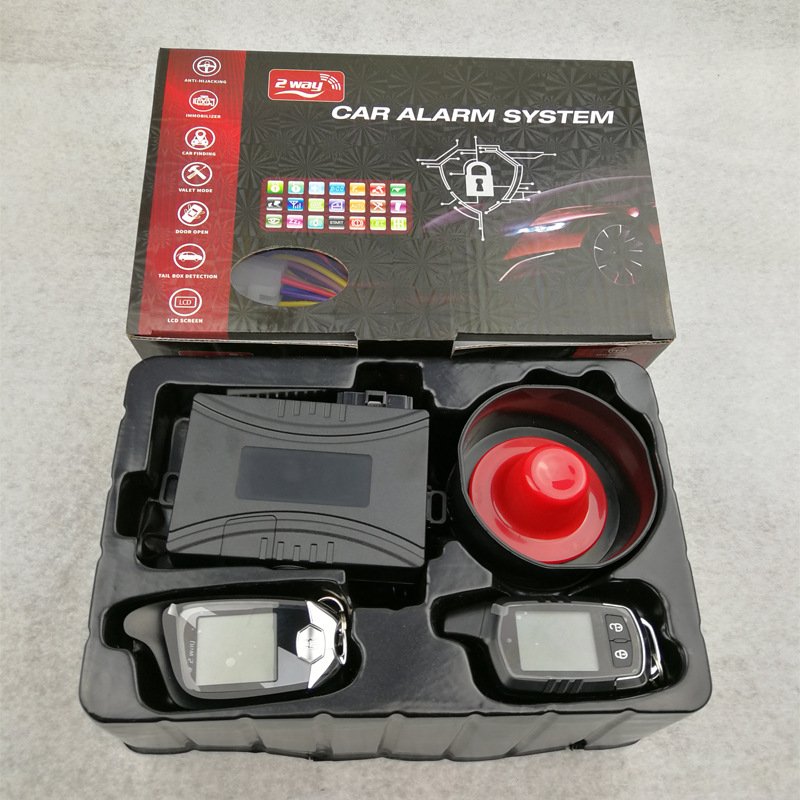 NTO Keyless Entry Auto Start Alarms Remote Engine Start Stop 2 Way Lcd Starting Viper Car Alarm System With Bt App