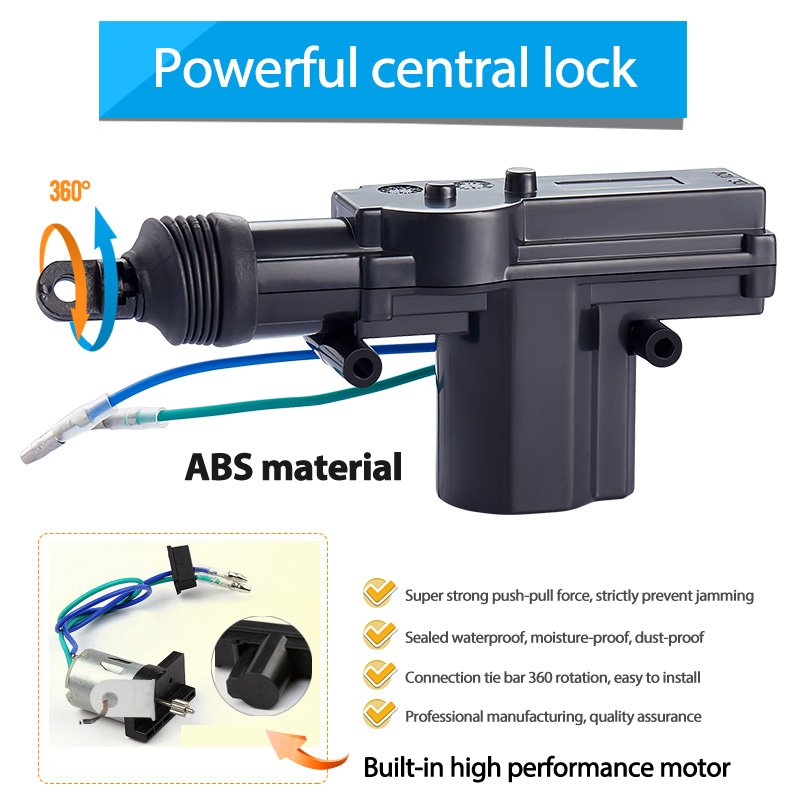 SPY Hot Sale LC203 1-Way Remote Control Central Door Lock Anti-Hijacking Car Alarm System for Suzuki and Hyundai Vehicles